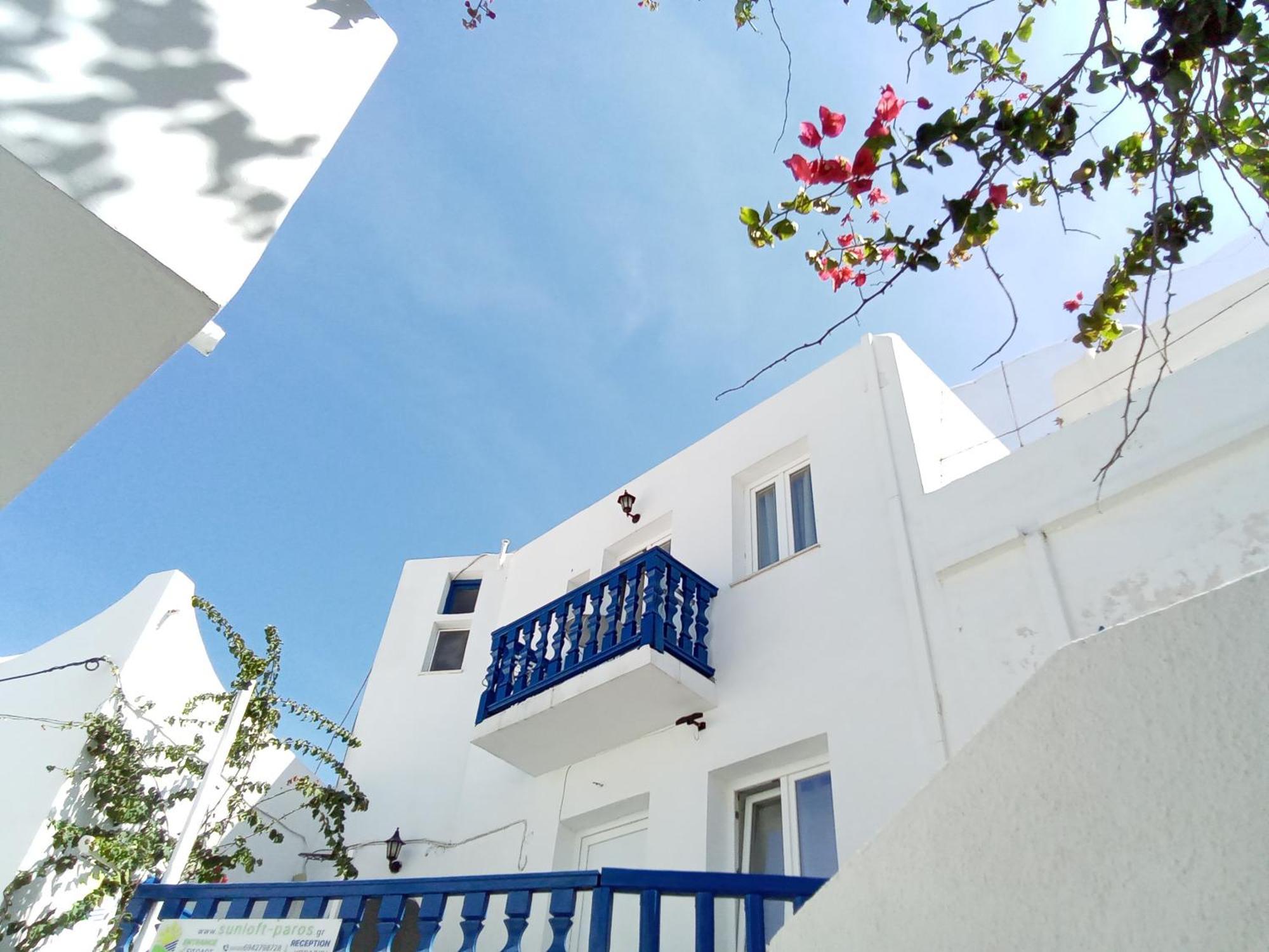 Sunloft-Paros Aparthotel Náusza Kültér fotó